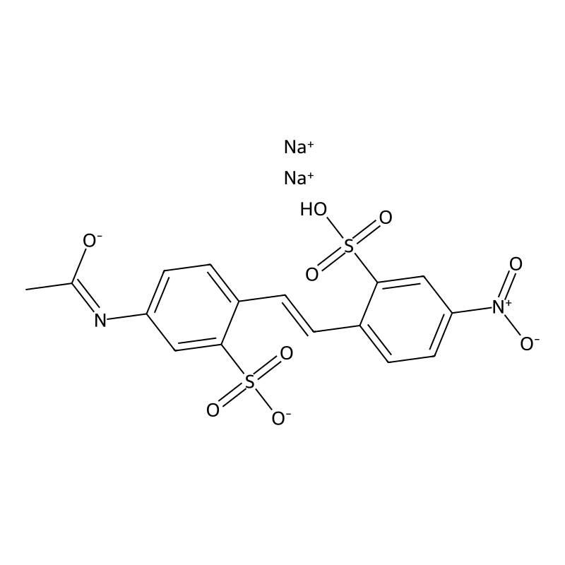 Disodium;5-acetamido-2-[(E)-2-(4-nitro-2-sulfonato...