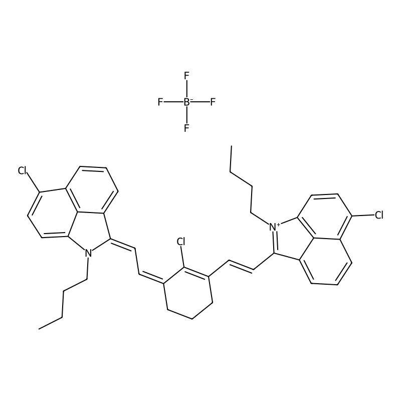 1-Butyl-2-[2-[3-[(1-butyl-6-chlorobenz[cd]indol-2(1H)-ylidene)ethylidene]-2-chloro-1-cyclohexen-1-yl]ethenyl]-6-chlorobenz[cd]indolium tetrafluoroborate