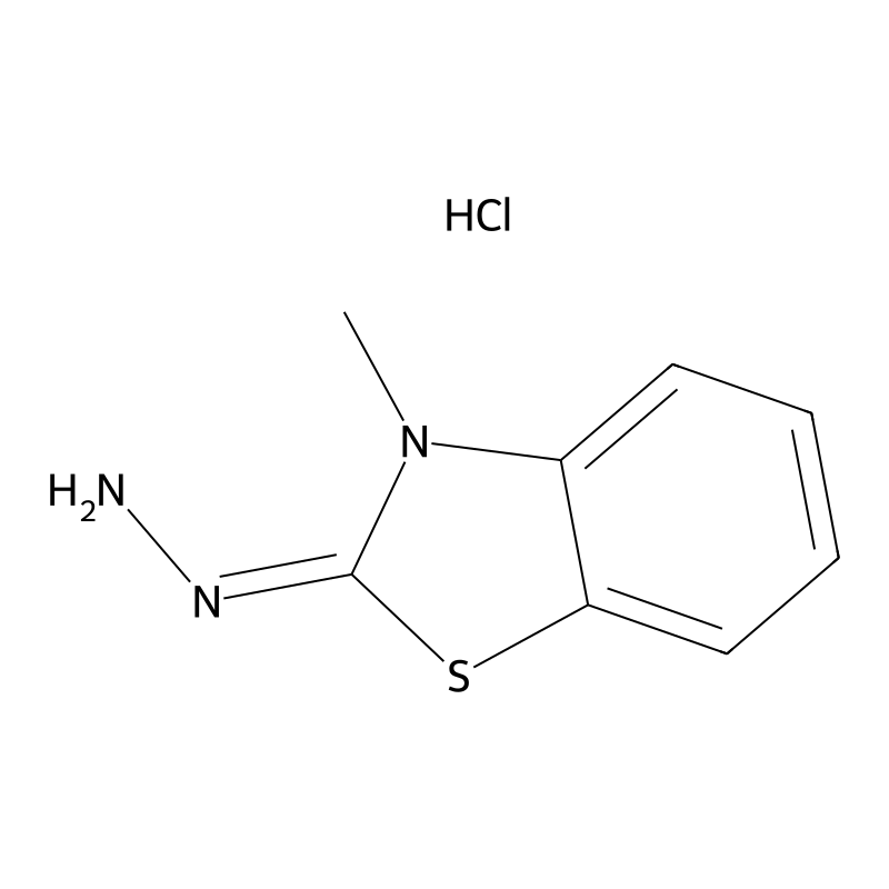 2(3H)-Benzothiazolone, 3-methyl-, hydrazone, monohydrochloride