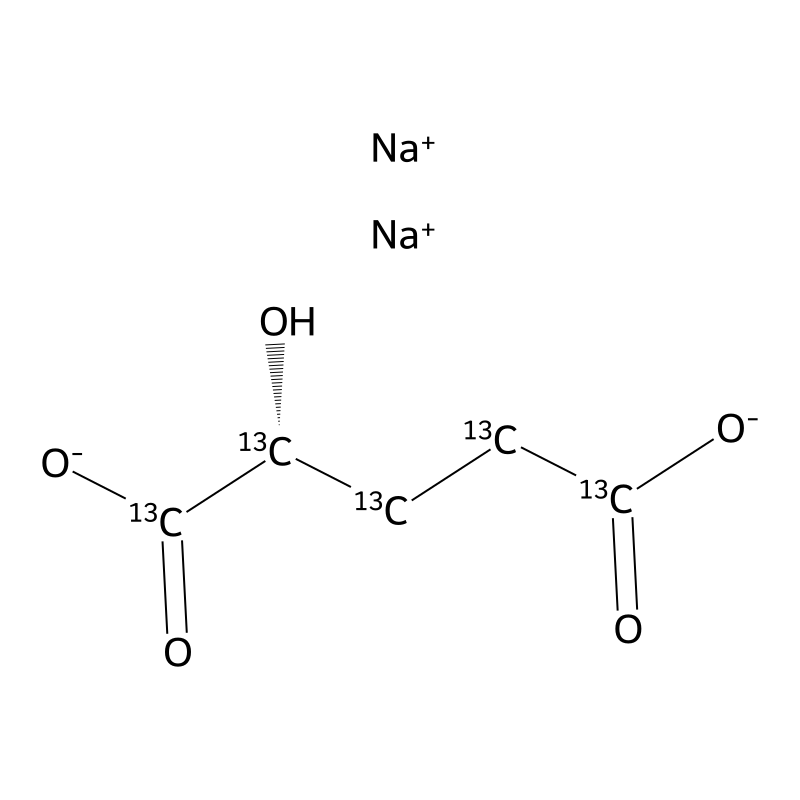 (2R)-2-Hydroxyglutaric Acid Disodium Salt-13C5