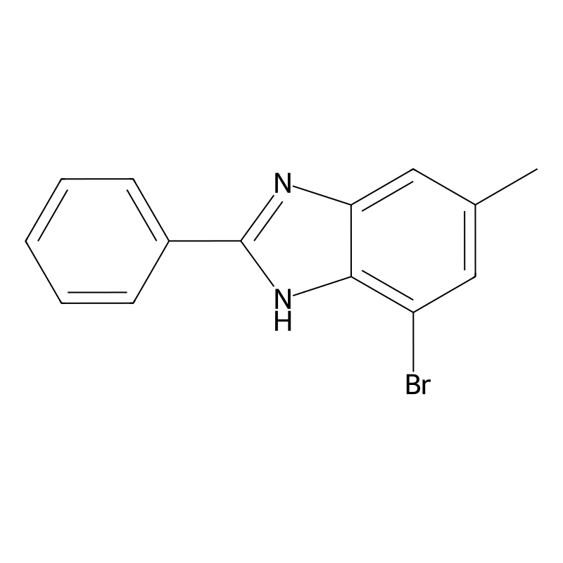 7-bromo-5-methyl-2-phenyl-1H-benzimidazole