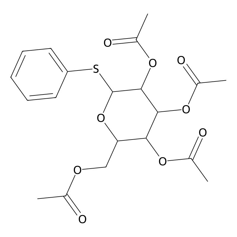 (3,4,5-Triacetyloxy-6-phenylsulfanyloxan-2-yl)meth...