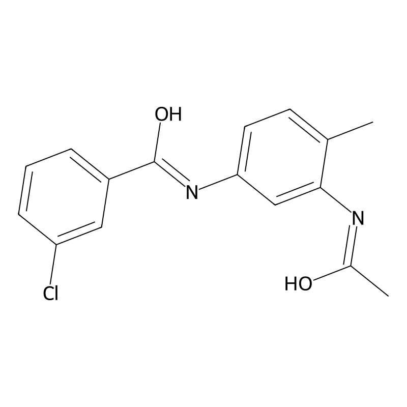 N-[3-(acetylamino)-4-methylphenyl]-3-chlorobenzami...