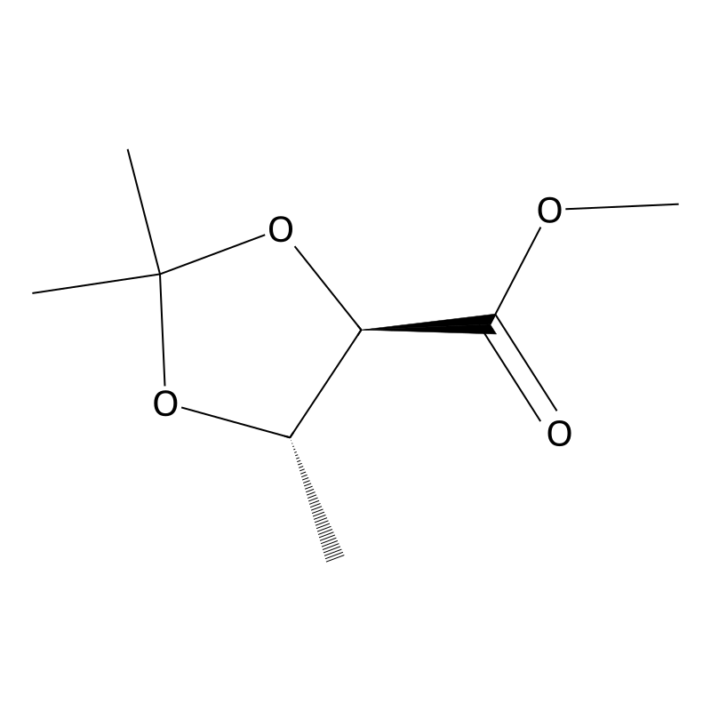 Methyl (4R,5S)-2,2,5-trimethyl-1,3-dioxolane-4-car...