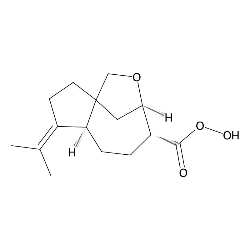 1H-3,9a-Methanocyclopent(c)oxocin-4-carboxylic acid, octahydro-4-hydroxy-7-(1-methylethylidene)-, (3R,4R,6aS,9aS)-