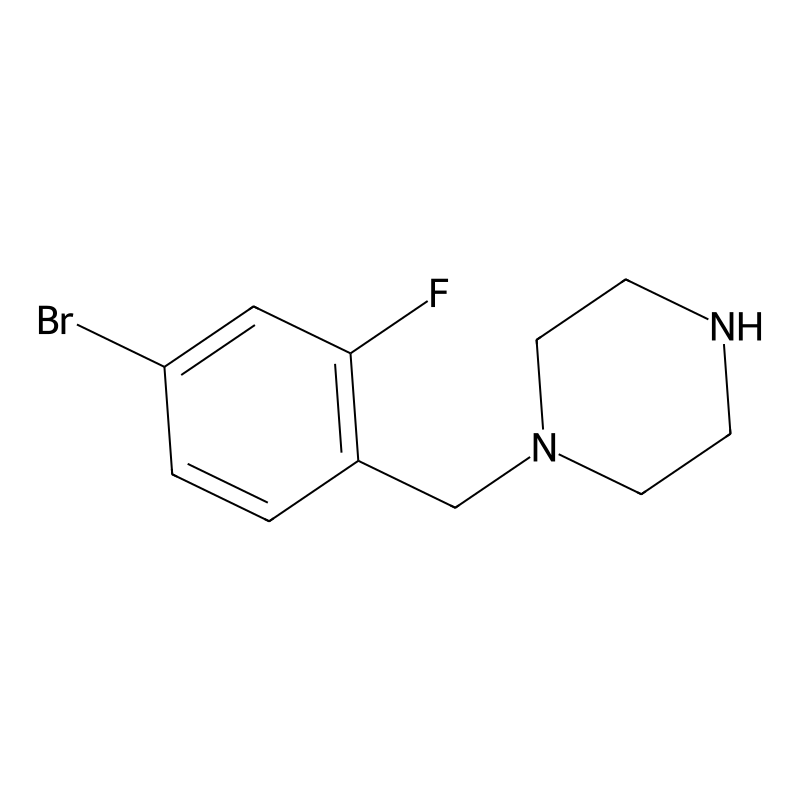 1-(4-Bromo-2-fluorobenzyl)piperazine