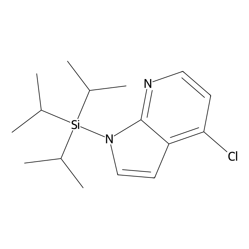 4-Chloro-1-(triisopropylsilyl)-1H-pyrrolo[2,3-b]py...