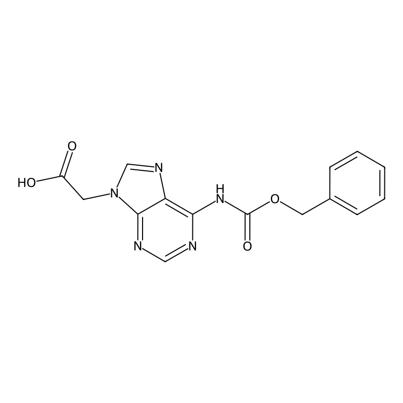 9H-Purine-9-acetic acid, 6-[[(phenylmethoxy)carbon...