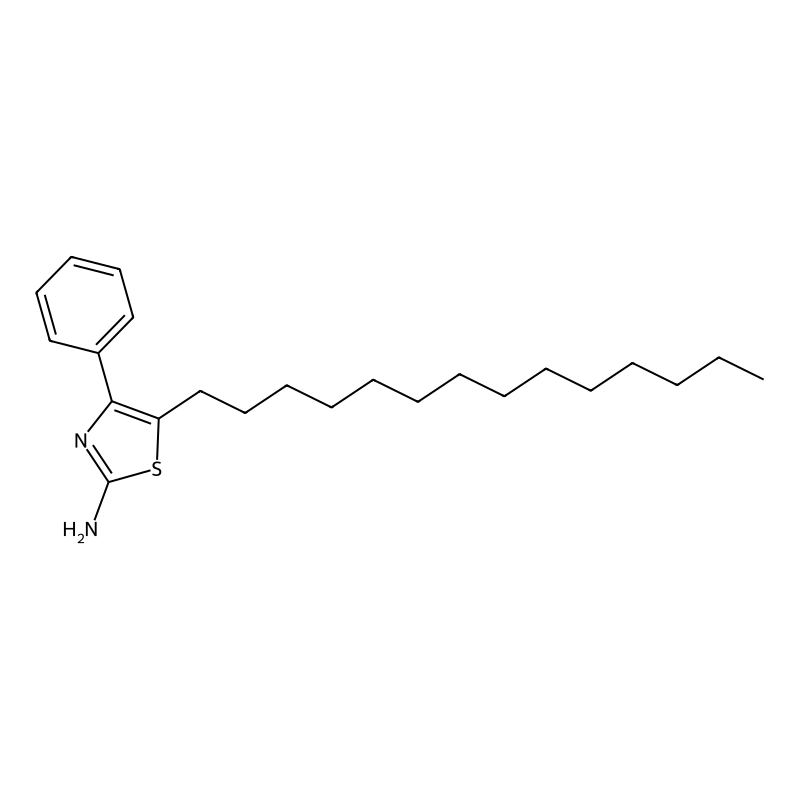 4-Phenyl-5-tetradecylthiazol-2-amine