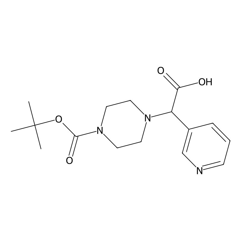 1-Boc-4-(carboxy-pyridin-3-yl-methyl)-piperazine