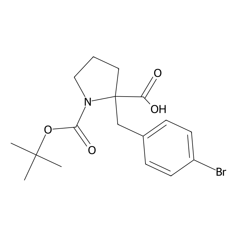 1-Boc-2-(4-bromobenzyl)-2-pyrrolidinecarboxylic acid