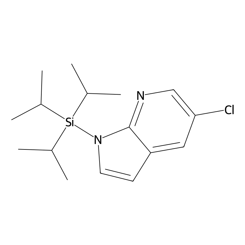 5-Chloro-1-triisopropylsilanyl-1H-pyrrolo[2,3-b]py...