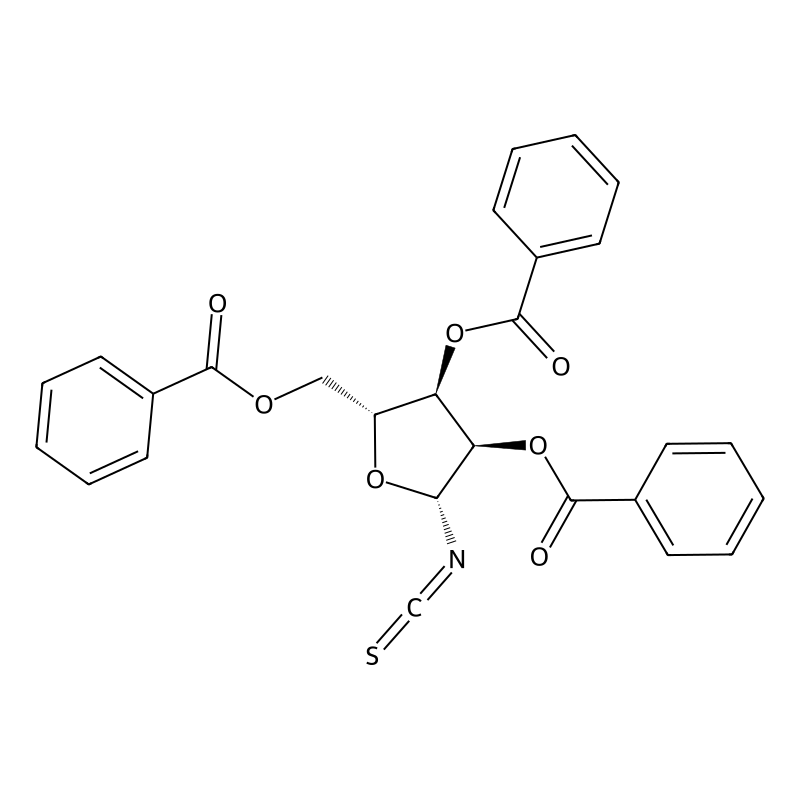 [(2R,3R,4R,5R)-3,4-Dibenzoyloxy-5-isothiocyanatooxolan-2-yl]methyl benzoate