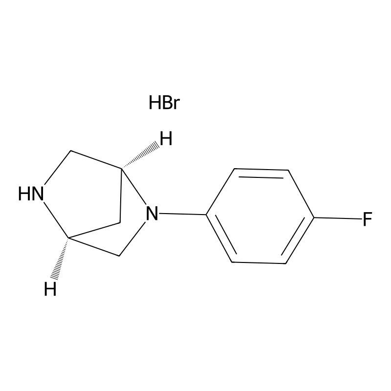 (1S,4S)-(-)-2-(4-Fluorophenyl)-2,5-diazabicyclo[2.2.1]heptane hydrobromide