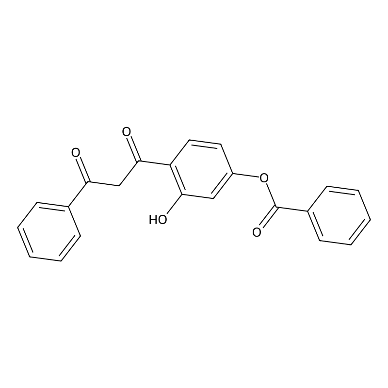 3-Hydroxy-4-(3-oxo-3-phenylpropanoyl)phenyl benzoa...