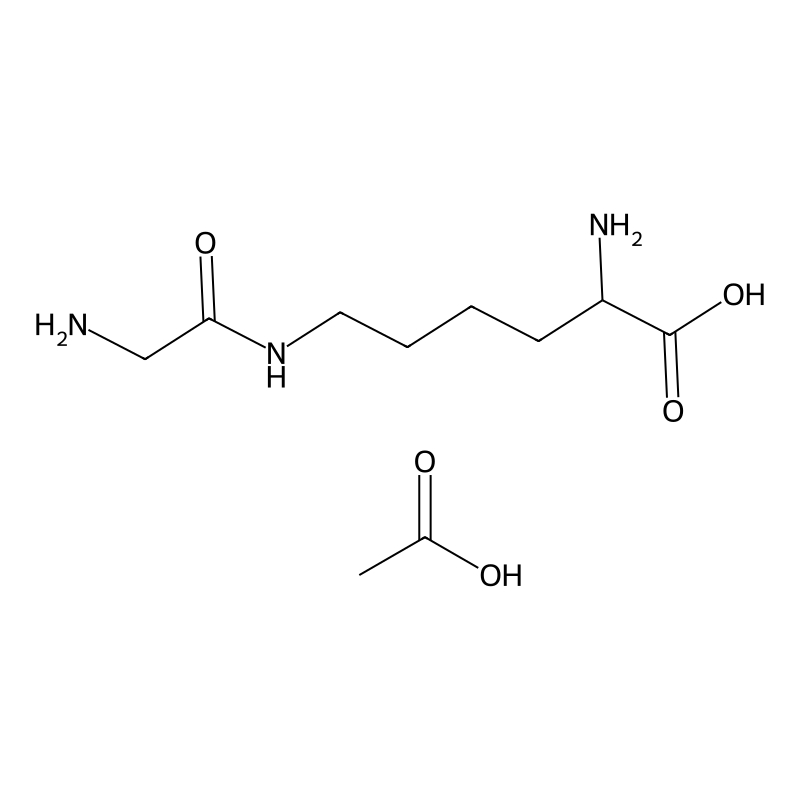 Acetic acid; 2-amino-6-[(2-aminoacetyl)amino]hexan...