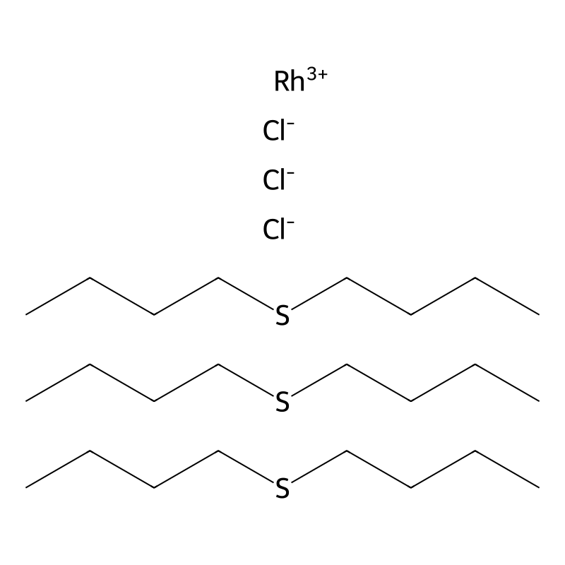 1-Butylsulfanylbutane; rhodium(3+); trichloride