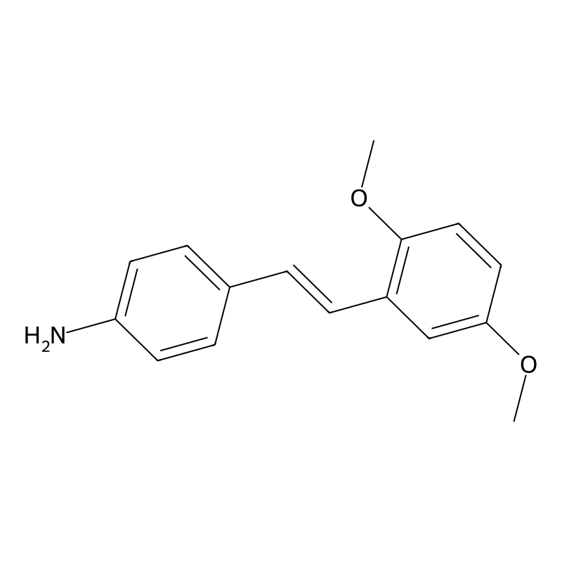 4-[2-(2,5-Dimethoxyphenyl)vinyl]aniline