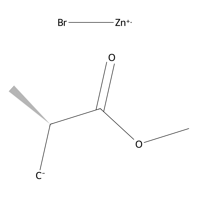 bromozinc(1+);methyl (2R)-2-methanidylpropanoate