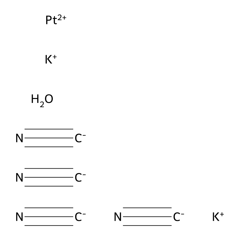 Dipotassium;platinum(2+);tetracyanide;hydrate