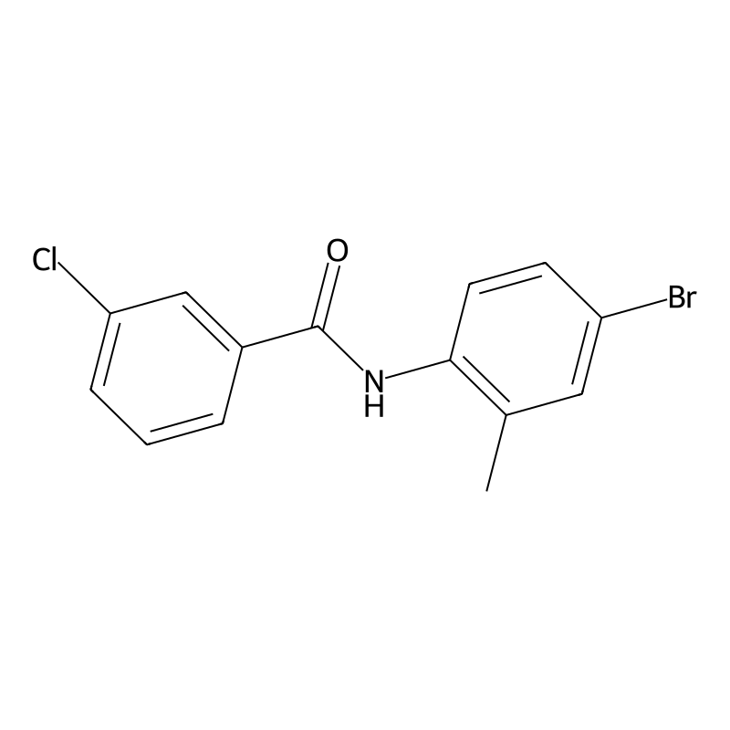 N-(4-bromo-2-methylphenyl)-3-chlorobenzamide