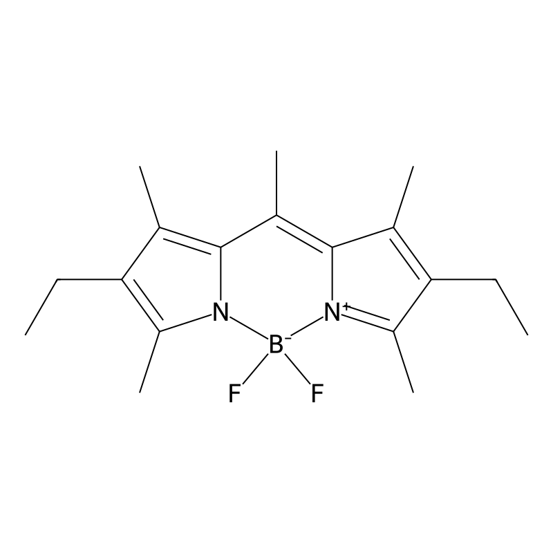 [[(4-Ethyl-3,5-dimethyl-1H-pyrrol-2-yl)(4-ethyl-3,5-dimethyl-2H-pyrrol-2-ylidene)methyl]methane](difluoroborane)