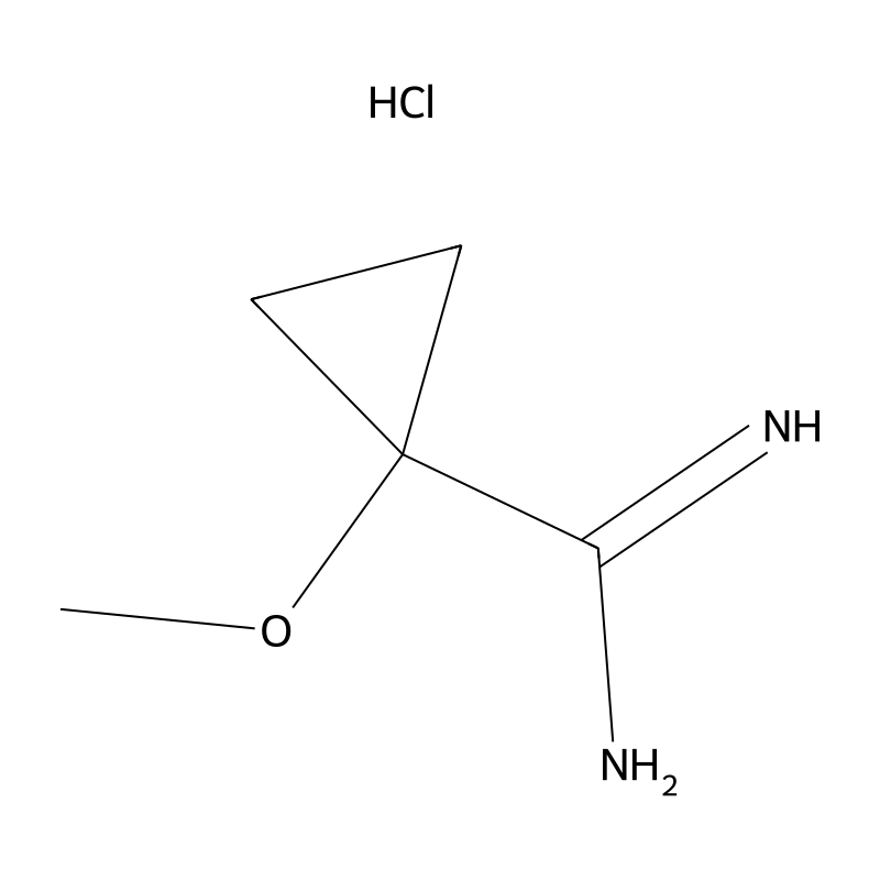 1-Methoxycyclopropane-1-carboximidamide;hydrochlor...