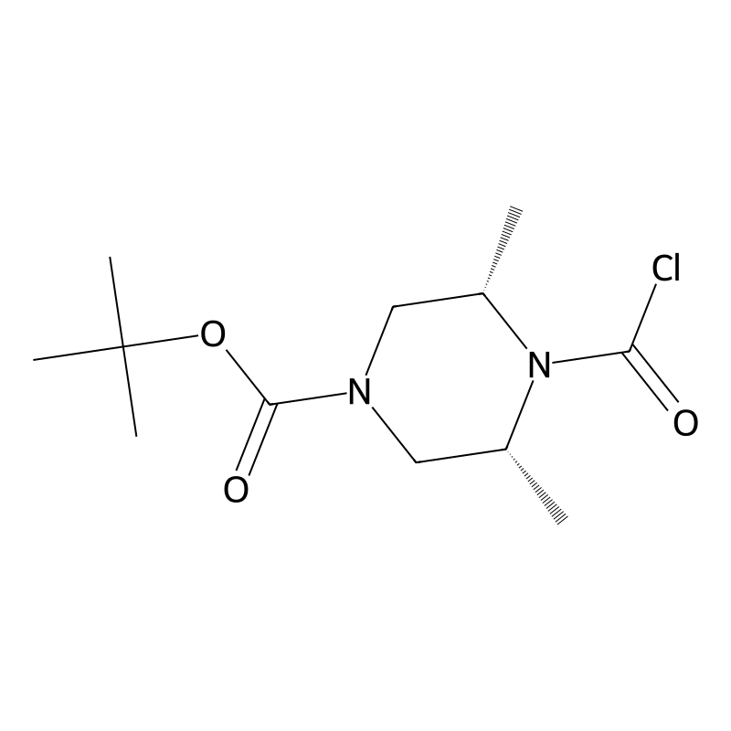 1-Chlorocarbonyl-cis-2,6-dimethyl-4-tert-butoxycar...