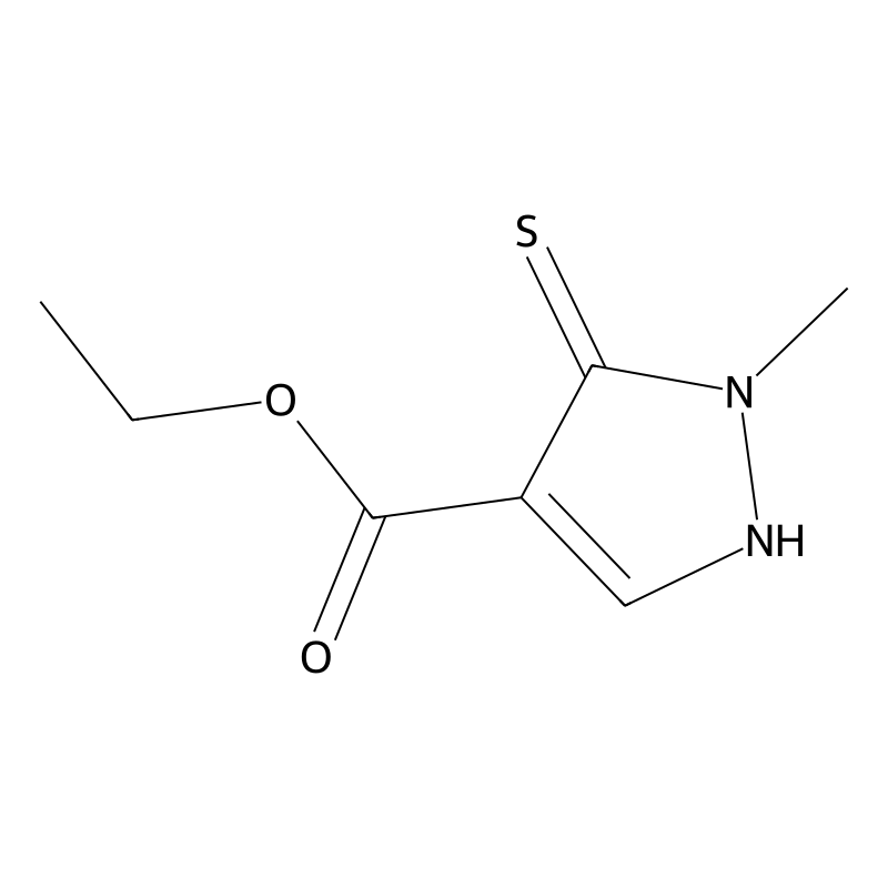 1H-Pyrazole-4-carboxylic acid, 5-mercapto-1-methyl...