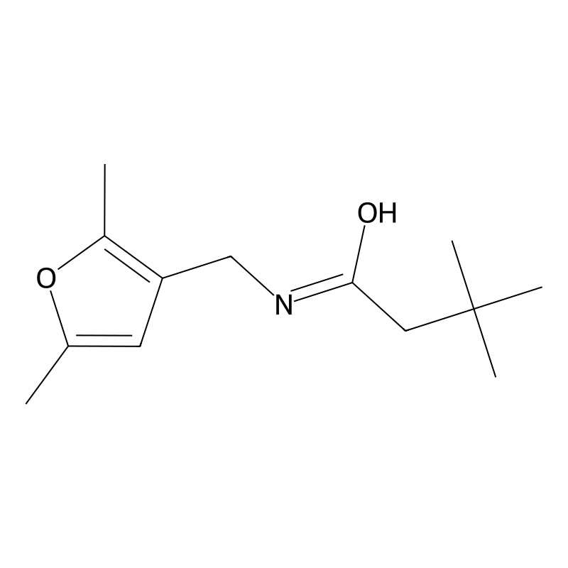 N-((2,5-dimethylfuran-3-yl)methyl)-3,3-dimethylbut...