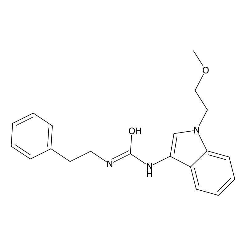 1-(1-(2-methoxyethyl)-1H-indol-3-yl)-3-phenethylur...