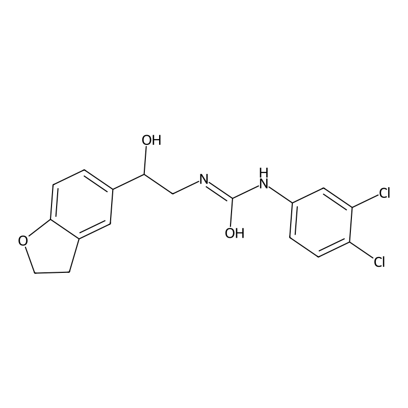 1-(3,4-Dichlorophenyl)-3-(2-(2,3-dihydrobenzofuran...