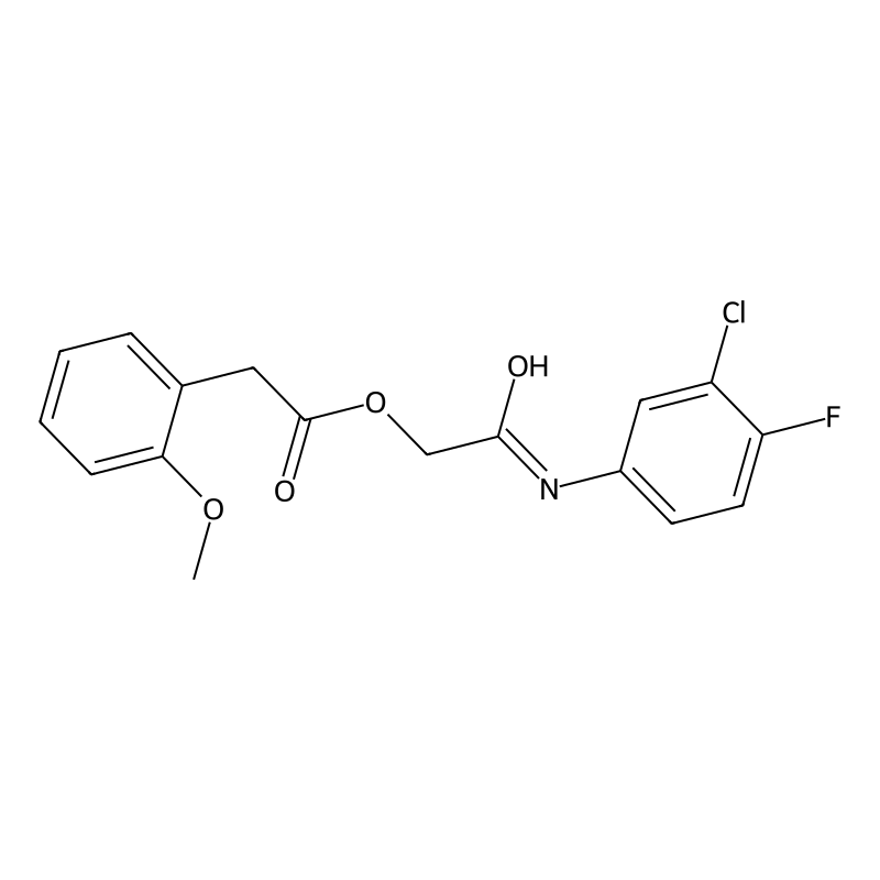 [2-(3-Chloro-4-fluoroanilino)-2-oxoethyl] 2-(2-met...