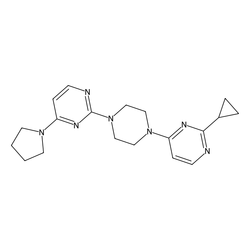 2-[4-(2-cyclopropylpyrimidin-4-yl)piperazin-1-yl]-...