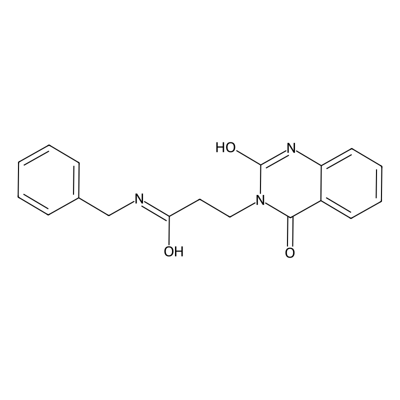 N-benzyl-3-(2,4-dioxo-1H-quinazolin-3-yl)propanami...
