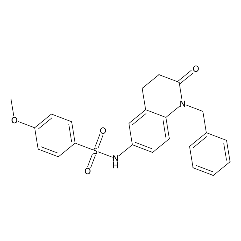 N-(1-benzyl-2-oxo-1,2,3,4-tetrahydroquinolin-6-yl)...