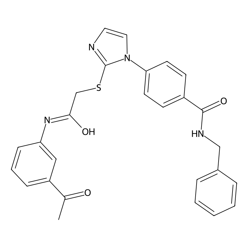 4-(2-((2-((3-acetylphenyl)amino)-2-oxoethyl)thio)-...