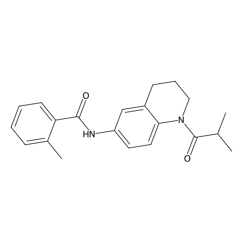 N-(1-isobutyryl-1,2,3,4-tetrahydroquinolin-6-yl)-2...