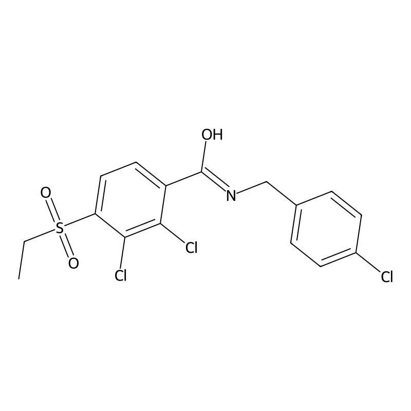 2,3-dichloro-N-(4-chlorobenzyl)-4-(ethylsulfonyl)b...