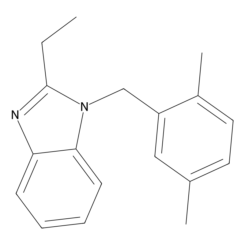 1-[(2,5-Dimethylphenyl)methyl]-2-ethylbenzimidazol...