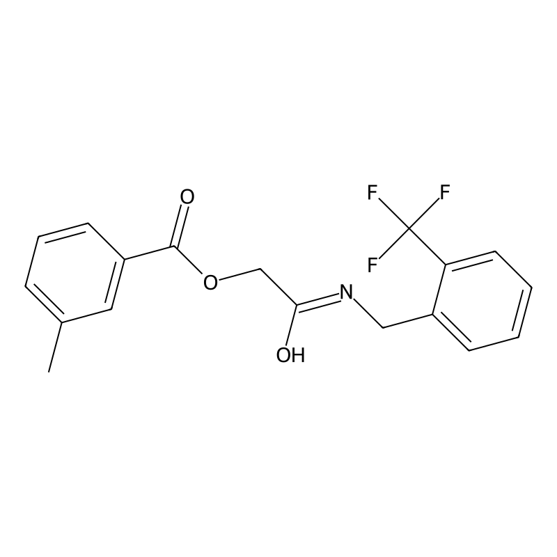 ({[2-(Trifluoromethyl)phenyl]methyl}carbamoyl)meth...