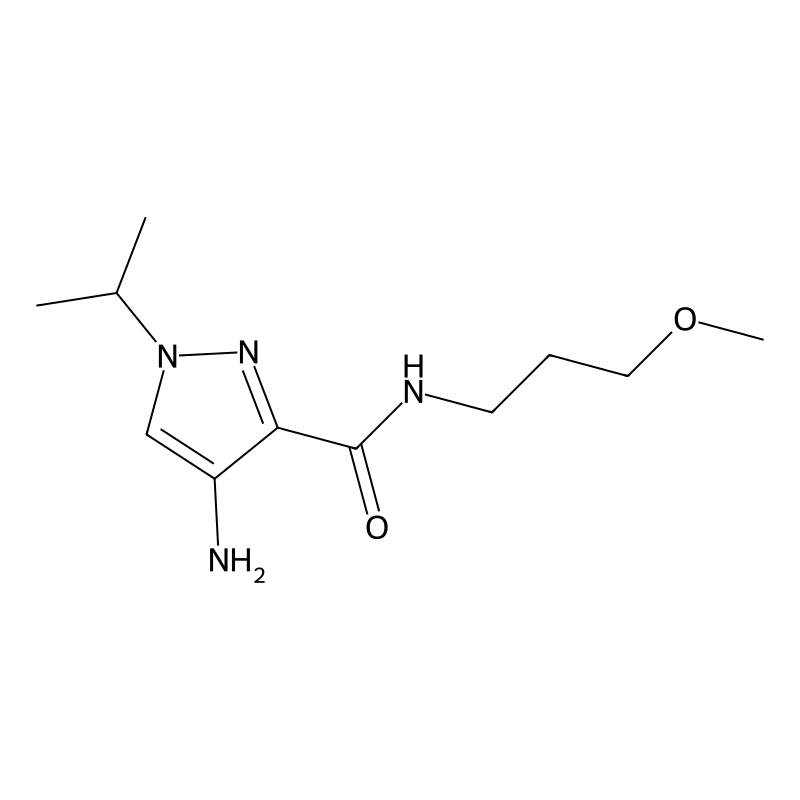 4-amino-N-(3-methoxypropyl)-1-(propan-2-yl)-1H-pyr...