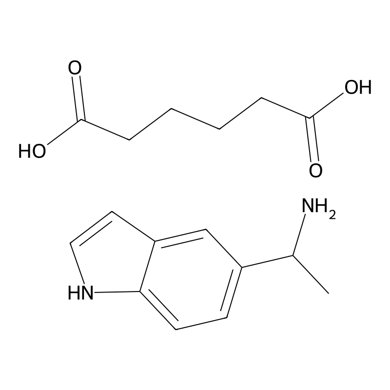 1-(1h-Indol-5-yl)ethylamine adipate