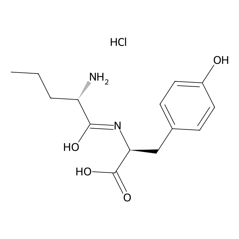 (2S)-2-[[(2S)-2-Aminopentanoyl]amino]-3-(4-hydroxy...