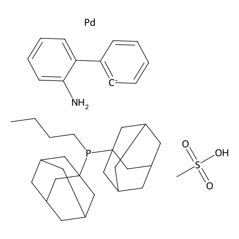 bis(1-adamantyl)-butylphosphane;methanesulfonic acid;palladium;2-phenylaniline