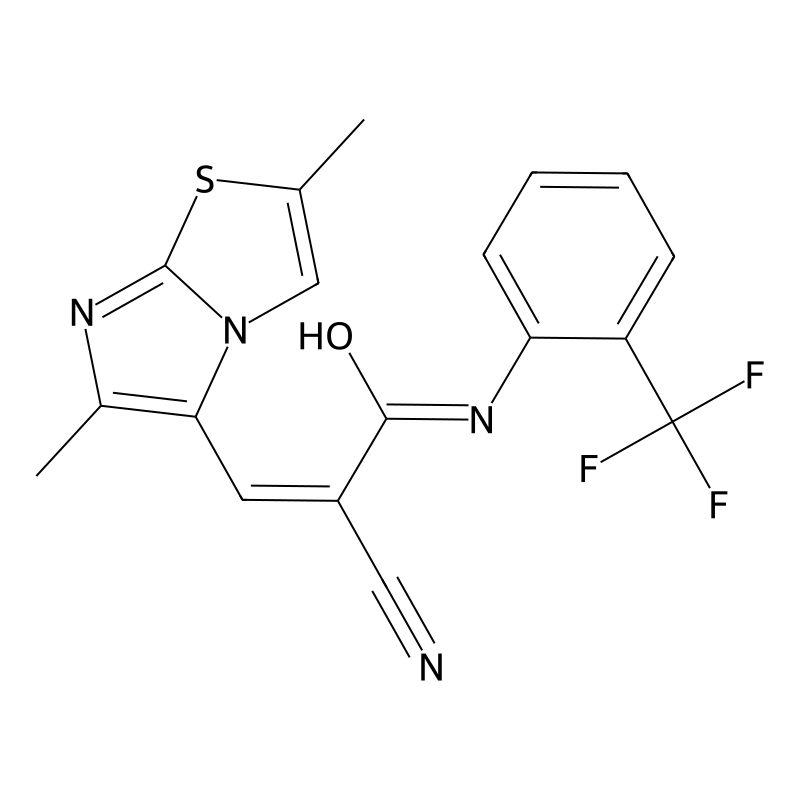 (Z)-2-cyano-3-(2,6-dimethylimidazo[2,1-b][1,3]thia...