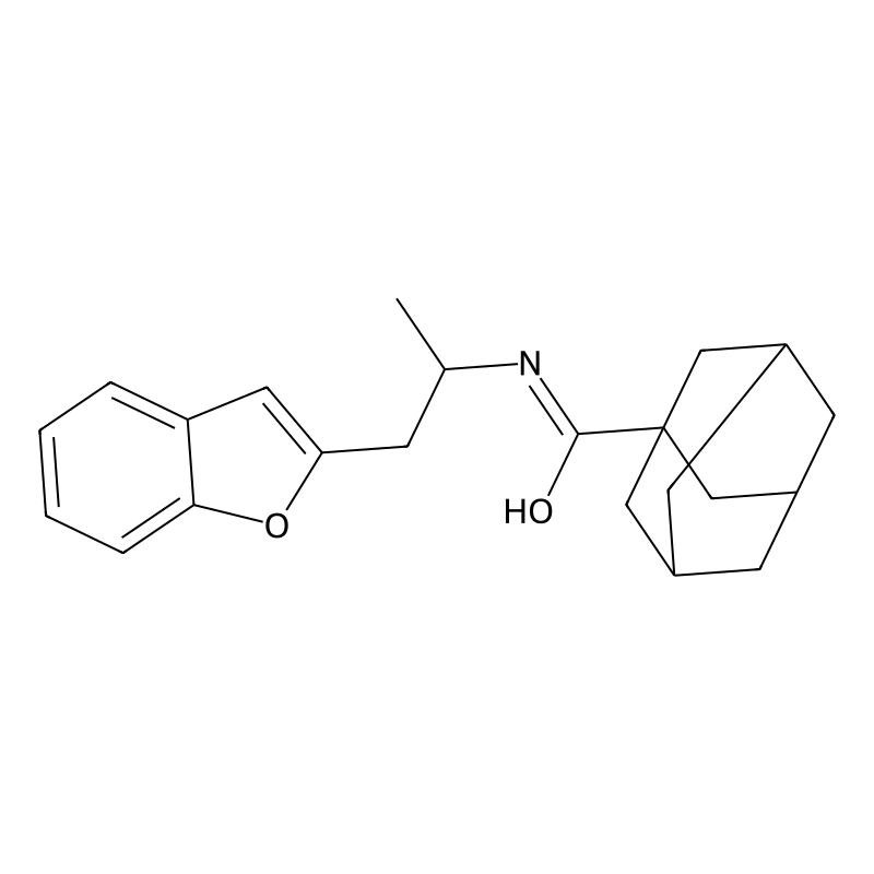 N-[1-(1-benzofuran-2-yl)propan-2-yl]adamantane-1-c...