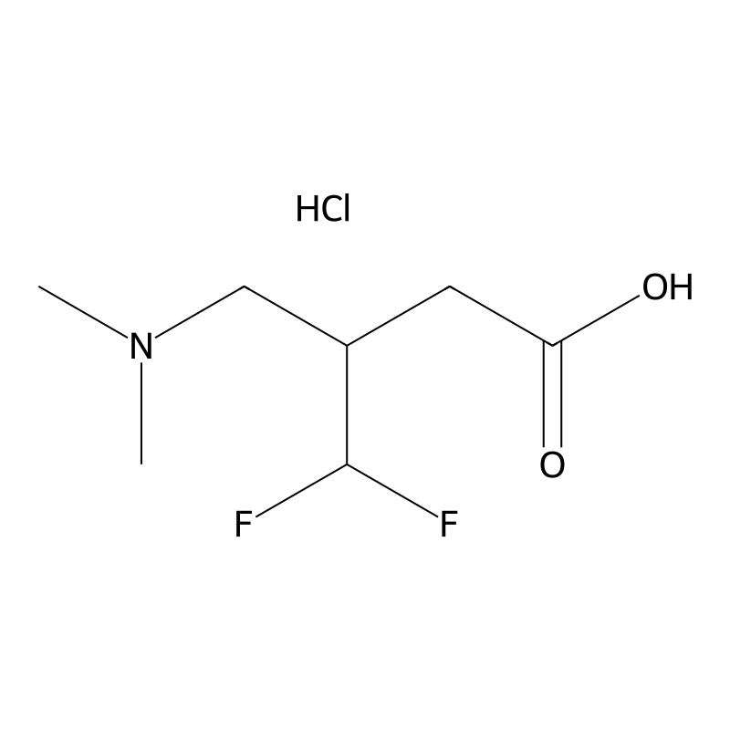 3-[(Dimethylamino)methyl]-4,4-difluorobutanoic aci...