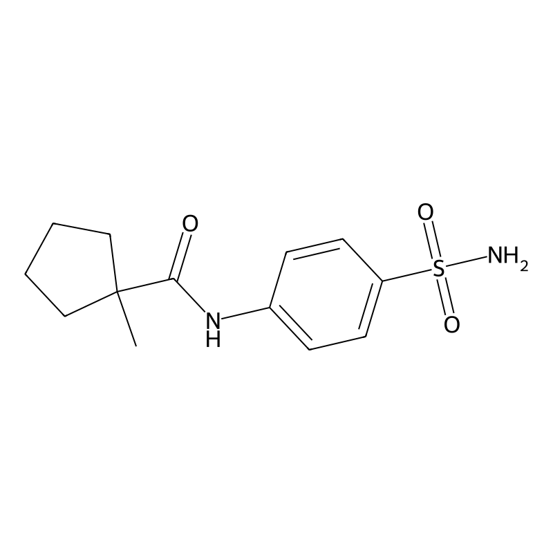 1-methyl-N-(4-sulfamoylphenyl)cyclopentane-1-carbo...