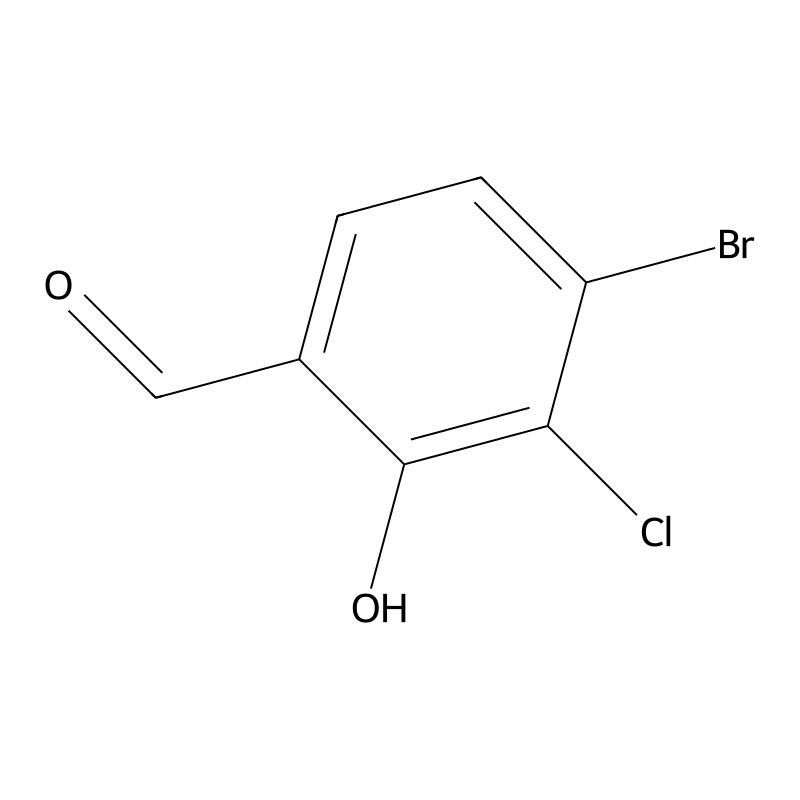 4-Bromo-3-chloro-2-hydroxybenzaldehyde